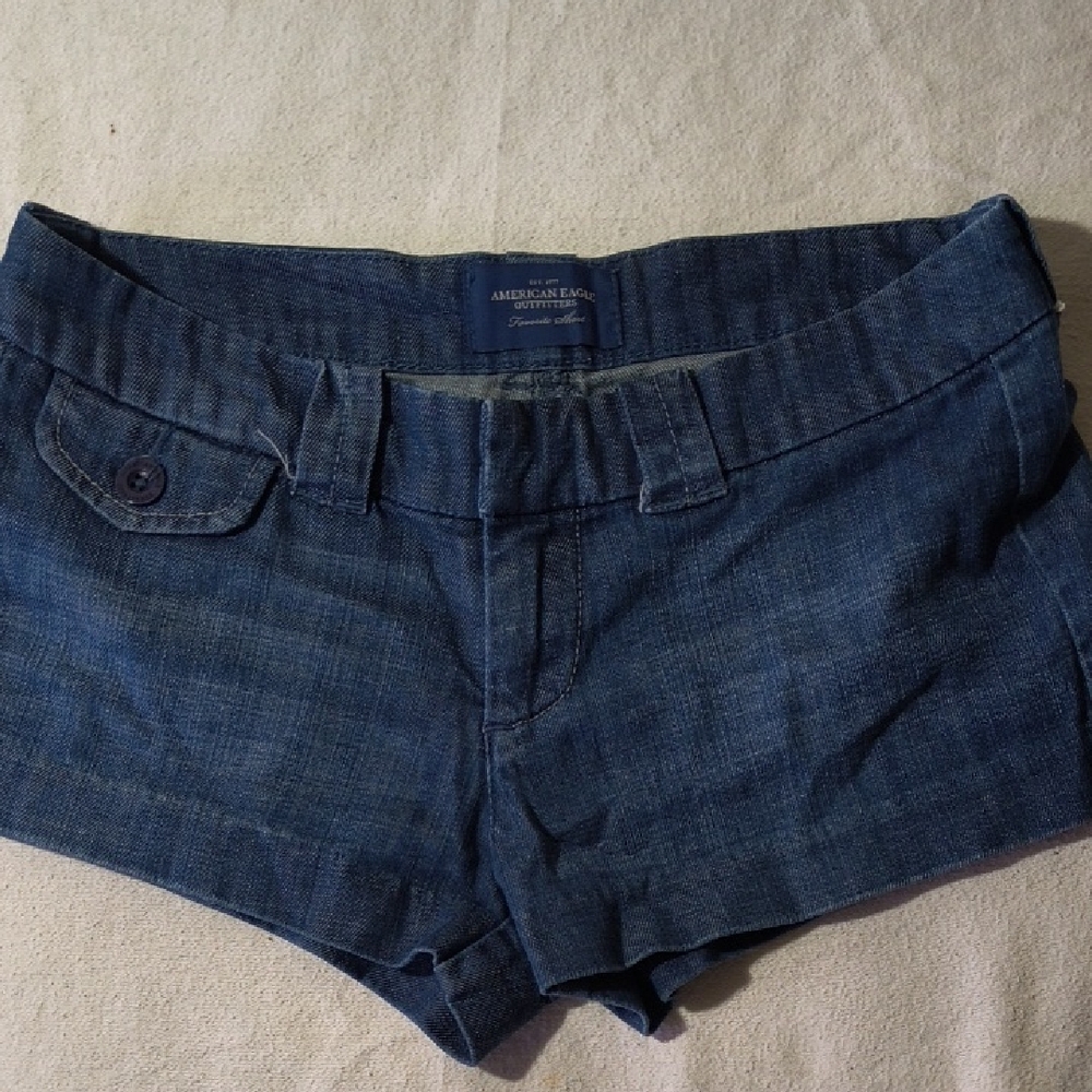 American Eagle Outfitters Indigo Jean Shorts